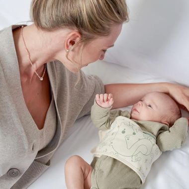 Miniland Naturcalm Baby-Wärmegürtel mit Hirse-Lavendel-Samenbeutel und Bio-Baumwolle im Babyladen Erlangen